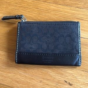 Coach keychain coin holder